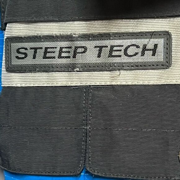 Vintage The North Face Steep Tech Belted Coral Blue/Black Womens Sz L - Picture 5 of 9